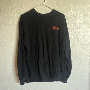 This Is Never That Herren T-Shirt schwarz Langarm Rundhals Größe L - Bild 1 von 3