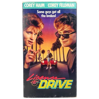 License To Drive (1988 First 1st Release, CBS/FOX VHS) Corey Haim/Feldman -Nice! - Image 1 of 4