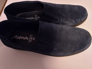 Avena Hallux-Slipper Keilabsatz Damenschuhe blau Gr. 42 neuwertig - Bild 1 von 7