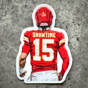 Showtime Patrick Mahomes 3” Die Cut Sticker Kansas City Chiefs Super Bowl NFL - Picture 1 of 1