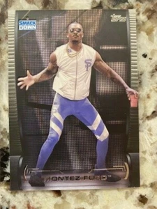 Tarjeta Smackdown 2021 Topps WWE base indiscutible Montez Ford #43 - Imagen 1 de 1