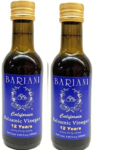 Bariani Balsamic Aged Vinegar of California, Aged12 Years, 250ml Twinpack - Picture 1 of 2