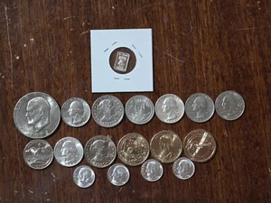 Lot of 18 Different US Coins | Silver + More | Ranging Conditions - Picture 1 of 4