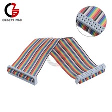 20cm 40Pin Colorful GPIO Cable Rainbow Ribbon Wire DIY For Raspberry B+ Pi Model