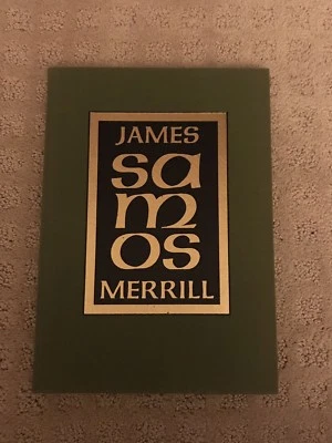 Samos by James Merrill First Edition Limited Edition Hardcover Signed  - Image 1 of 4
