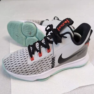 Size 9.5 - Nike LeBron Witness 5 Pure Platinum Light Dew great condition - Picture 1 of 8