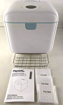 Papablic 4-in-1 Sanitizer UV Sterilizer And Dryer Pro With Dual UV-C Lights • 96.31$