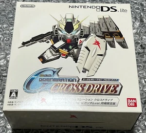 NINTENDO DS Lite SD GUNDAM G GENERAZIONE CROSS DRIVE Modello Limitato - Foto 1 di 7