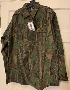 NEW With tags Vintage TREBARK JIM CRUMLEY'S Camo design long sleeve shirt XL - Picture 1 of 7