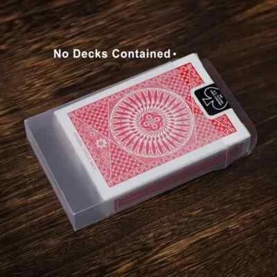 Air Sheath Plastic Protector Case for Playing Cards Deck~Protect Magic Packs - Image 1 of 4