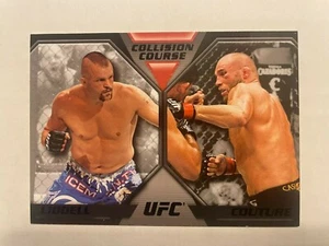 2011 UFC Moment of Truth Collision Course Chuck Liddell/Randy Couture #17/88 Hot - Picture 1 of 2