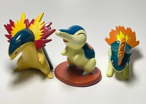 Cyndaquil, Quilava, Typhlosion A.1(H1.3"-1.8")Pokemon Monster Tomy Figure Toy. - Picture 1 of 7