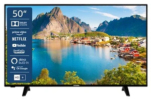 Telefunken D50U550X1CW 50 Zoll Fernseher - 4K Smart TV, HDR / gebraucht - Bild 1 von 8