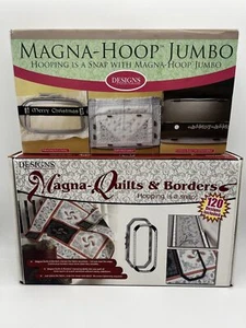 Posten Magna Hoop Jumbo & Quilts Bordüren C-J Bernina Stickmaschine Designs - Bild 1 von 12