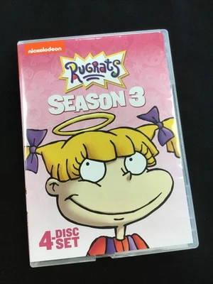 Rugrats: Complete Third Season 3 DVD 4 Disc Set Full Screen 2018 NICKELODEON Foto 1 de 4