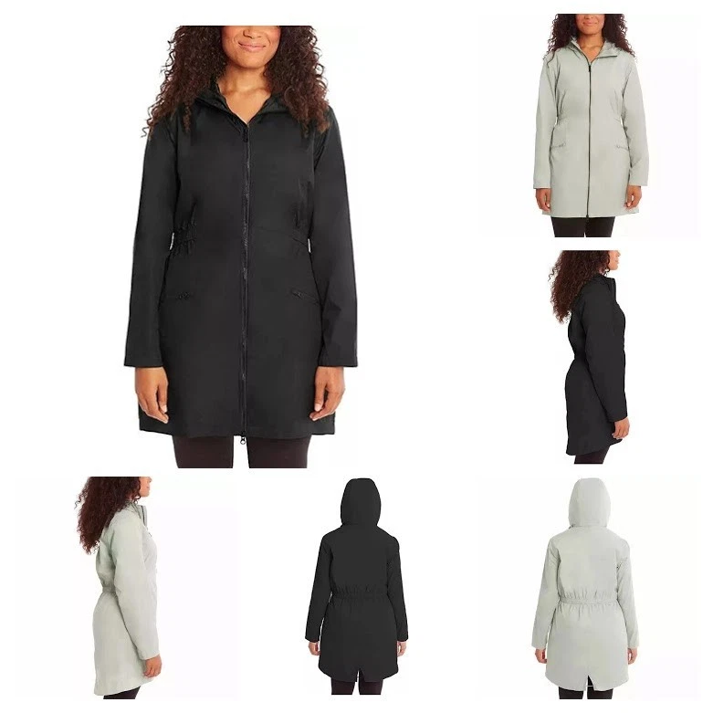 Jaqueta de chuva Kirkland Signature feminina com capuz leve corta-vento - Imagem 1 de 1