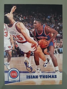 1993-94 NBA Hoops Isiah Thomas #67 Detroit Pistons B Basketball - Bild 1 von 4