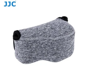 JJC OC-S1BG Neoprene Soft Pouch for CANON NIKON SONY.. Mirrorless Camera + Lens - Picture 1 of 8