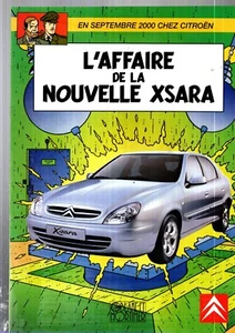 JACOBS. L'affaire de lanouvelle XSARA. Publicité Citroën 2000. TBE (CLA171) - Picture 1 of 2