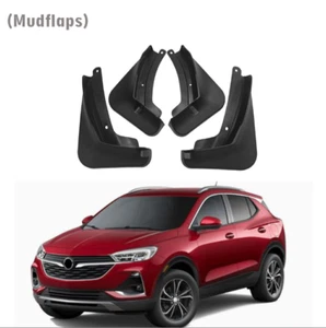 Genuine Front & Rear Splash Guards Mud Flaps For 2019-2020 Buick Encore GX - Foto 1 di 9