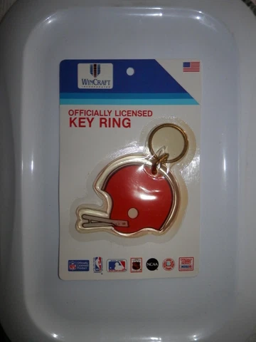 Cleveland Browns key chain Vtg New 3 1/4" X 2 1/2" Acrylic NFL New in package Cover
