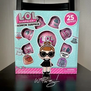2019 LOL Fashion Doll Crush Me 25 Surprises Scatola Sigillata Nuova con scatola - Foto 1 di 4