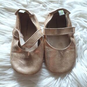 TIP TOEY JOEY ORIGINALS - Size EUR24 toddler girls 'Dolly Mary Janes' rose gold