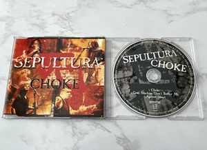 Sepultura Choke CD Single NETHERLANDS IMPORT! Roadrunner RR 2219-3 Soulfly OOP! - Picture 1 of 4