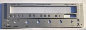 ¡Nuevo! Placa frontal del panel frontal receptor Marantz 2252 B (placa frontal) PLATEADO ANODIZADO - Imagen 1 de 8