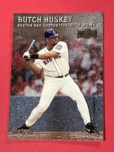 2000 Skybox Metal Butch Huskey #28 Boston Red Sox (P)
