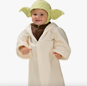 Rubie's Official Disney Star Wars Baby Yoda Costume, Kids Fancy Dress 1-2 years - Picture 1 of 2