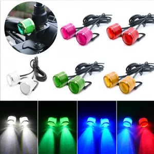 2x Motorcycle Parts Eagle Eye Flashing Signal Led Lights Accessories Universal - Picture 1 of 17