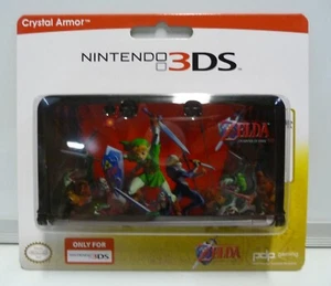 NINTENDO 3DS ZELDA OCARINA OF TIME - CRYSTAL ARMOR CASE - NUOVO NEW BLACK - Foto 1 di 7