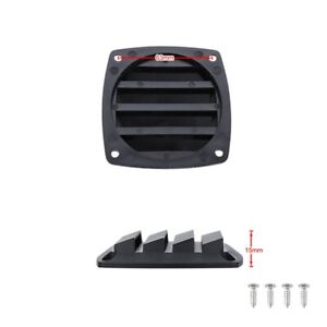 Druable Marine Vents Air Vent Easy To Install Louvered 2 PCS/Set 3 Inch
