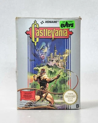 Nintendo NES Castlevania game complete tested CIB boxed FAH PAL - B - Image 1 of 4
