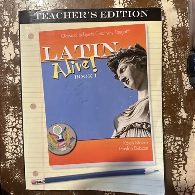 Latin Alive! Book 1 Teachers Edition NEW - Image 1 of 4