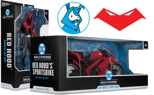 Figura Capucha Roja y Bicicleta Deportiva - Figuras de 7 pulgadas - DC Multiverse McFarlane Toys - Imagen 1 de 9