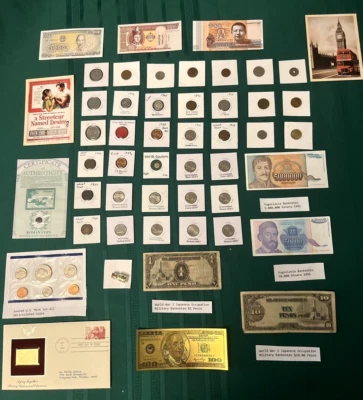 ~Huge AUCTION !!!  Coins, Currency Gold, Silver Collectibles  - Image 1 of 4