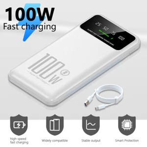20000mAh Power Bank USB-C Fast Charger Battery Pack Portable for Mobile Phone UK - Picture 1 of 9