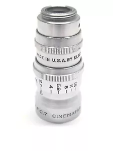 Elgeet 7mm f/2.7 Cinematar Wide Angle Vintage Camera Lens - Picture 1 of 4