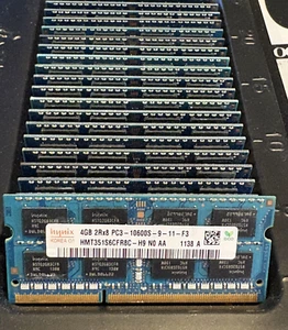 Lot of 50 4GB SK Hynix PC3-10600S DDR3 Laptop RAM/MEMORY -TESTED Apple - Picture 1 of 1