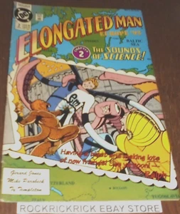 DC COMIC ELONGATED MAN EUROPE '92 CHAPTER 2 VOL #2 2ND FEB 1992 - Picture 1 of 3