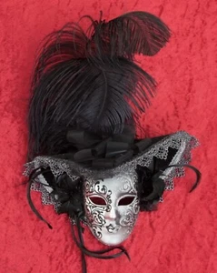 Venetian Mask Made In Venice, Italy Small, decorative - Picture 1 of 6