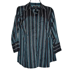 Alfani Petite 3/4 sleeve button up top size Petite 14 - Picture 1 of 8