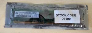 Micron 1Gb PC2-3200R MT18HT12872Y-40EB3 Ref00258 - Picture 1 of 1