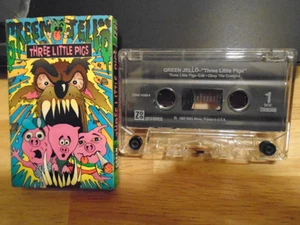 OOP Green Jello CASSETTE TAPE 3 Little Pigs TOOL Maynard + FREE MEGA RARE DEMO ! - Picture 1 of 5
