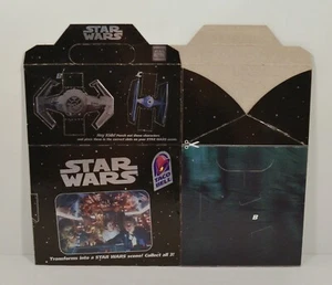 RARE 1996 Taco Bell Star Wars A New Hope Kids Meal Box Build-A-Scene - Picture 1 of 2
