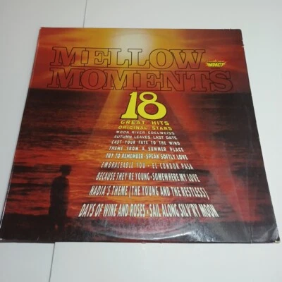 Mellow Moments. 18 Great Hits. Vintage Vinyl LP - Image 1 of 4