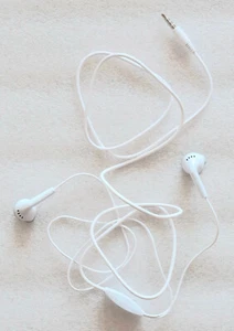 Słuchawki do telefonu komórkowego z mikrofonem Samsung A51 STEREO Oryginalne 3,5" 4pin - Zdjęcie 1 z 5
