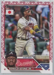 2023 Topps Baseball Japan Edition Base Ronald Acuna Jr. /99 - Picture 1 of 2